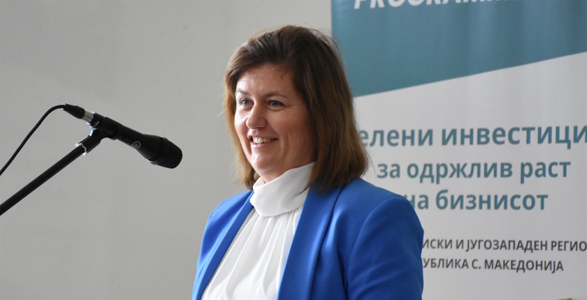 north macedonia just transition employees training rek bitola sanja bozinovska