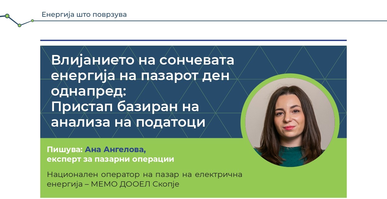 north macedonia solar analysis memo power exchange ana angelova