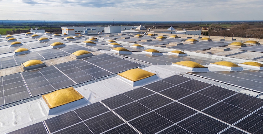 serbia rooftop solar plant hemofarm