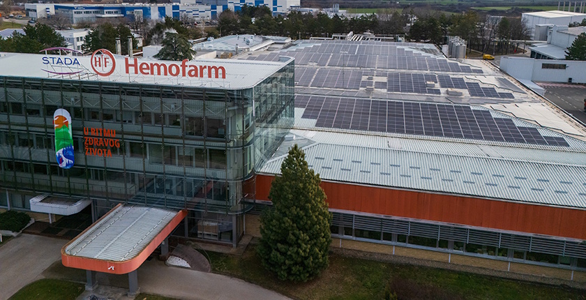 serbia rooftop solar plant vrsac hemofarm