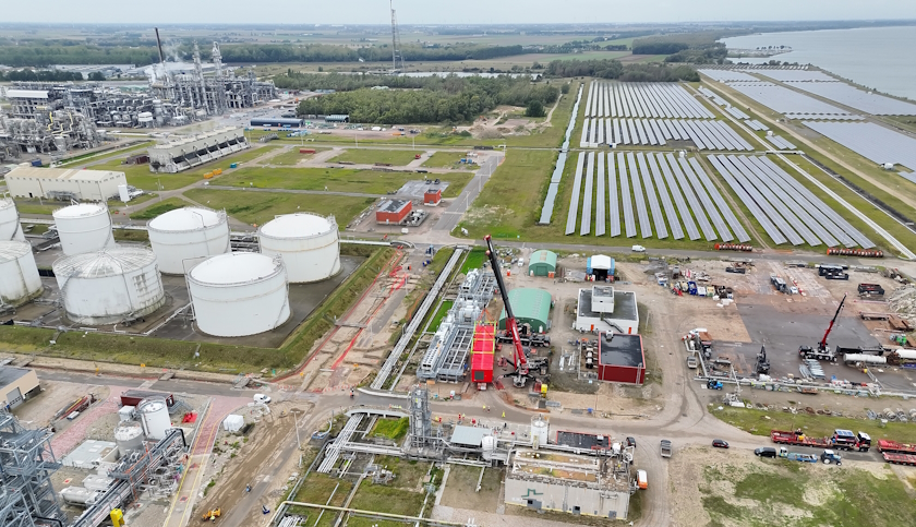 Electrification of industrial processes, With thanks to Shell Chemicals Park Moerdijk