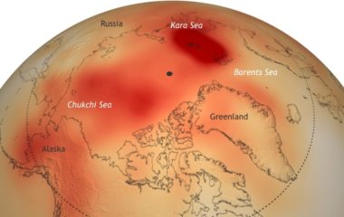 artktik najtoplija godina