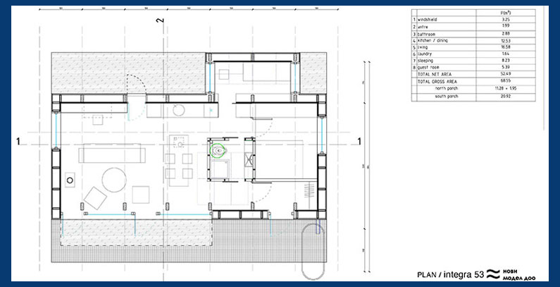 INTEGRA Aktivna kuća, osnovica