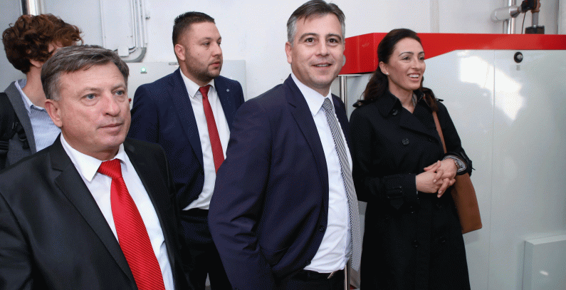 GGE pustio u rad ekološke kotlove na biomasu u školi u Pirotu