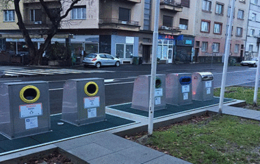 Zelena ostrva za odvajanje otpada u centru Zagreba