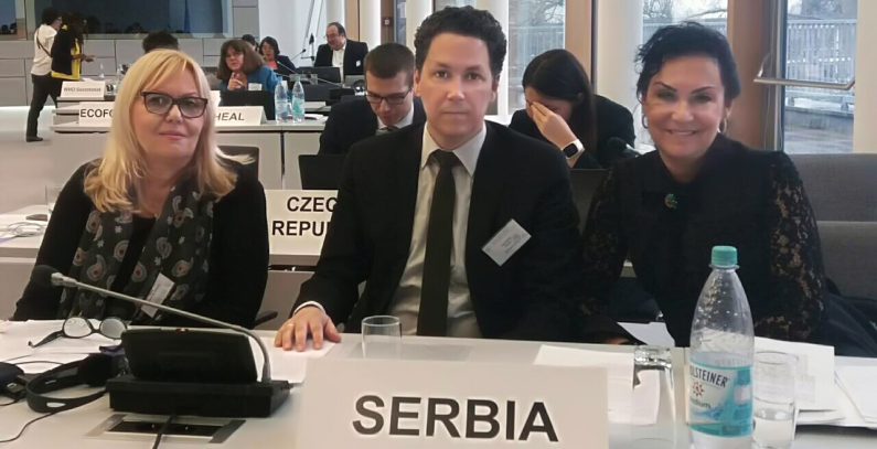 Predstavnica Srbije član rukovodećeg tela Evropske radne grupe za životnu sredinu i zdravlje
