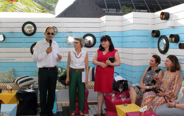 Janez-Kopac-Megan-Richards-Branislava-Jovicic-Energy-Community-and-WISE-SEE-cocktail-in-Vienna,-June-2018