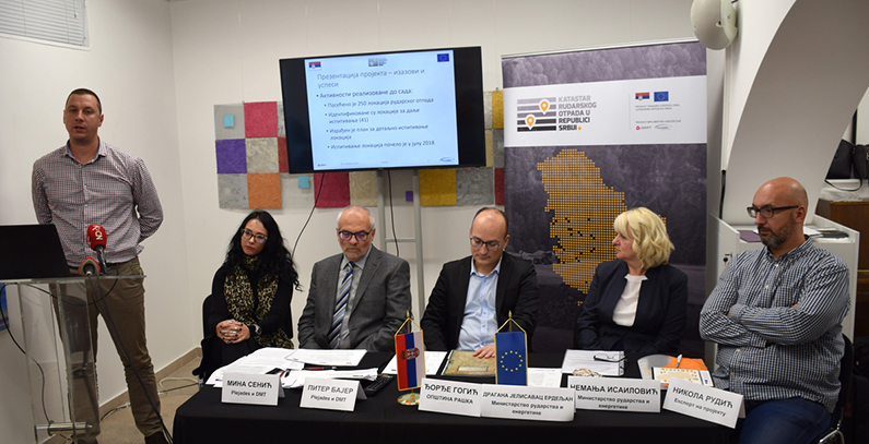 Projekat Katastar rudarskog otpada predstavljen u Raški