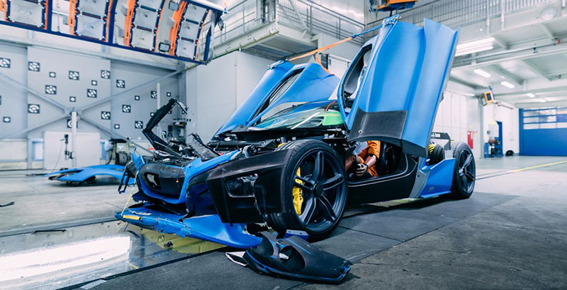 rimac automobili tesiranje slovenija