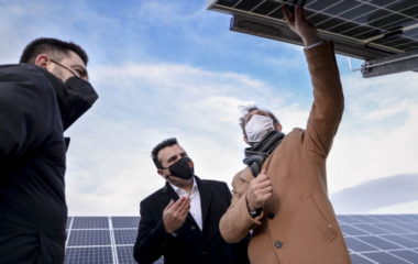 EVN Makedonija solarnu elektranu dvostranim panelima