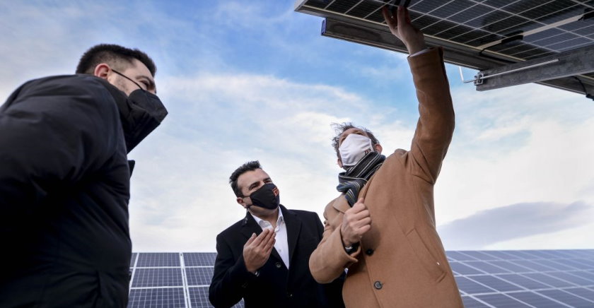 EVN Makedonija solarnu elektranu dvostranim panelima