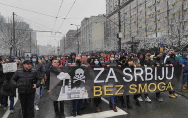 eko straza protest vazduh kolona