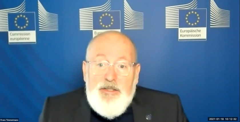 taksa na co2 uvozna roba EU timmermans