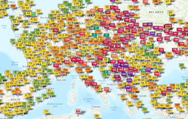 Ekstremna zagadenost vazduha u Beogradu Srbiji