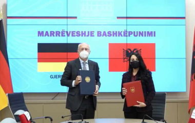 nemacka albanija sporazumi he fierza otpad balluku zingraf