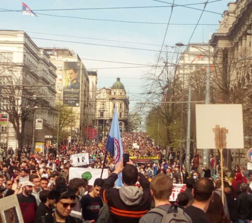 U Beogradu proglasen Ekoloski ustanak