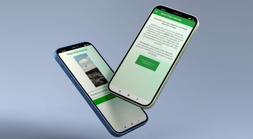 uklopni divlju deponiju aplikacija undp