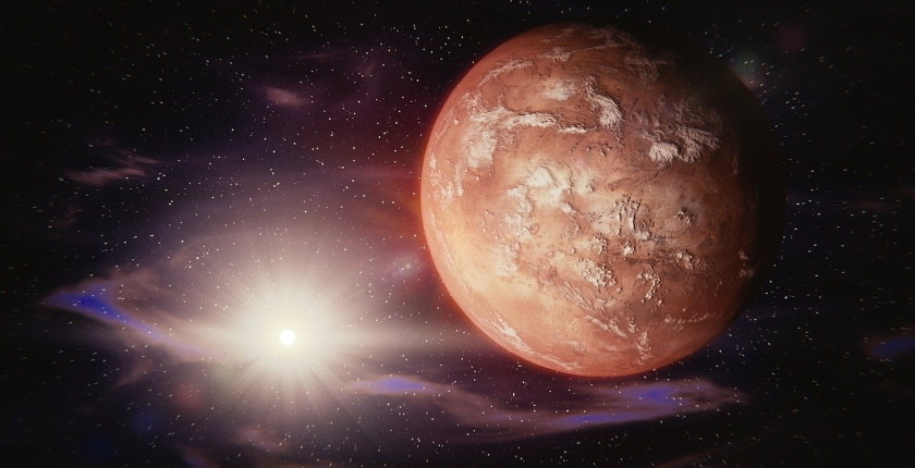 Struja ljude Marsu ogromnih zmajeva