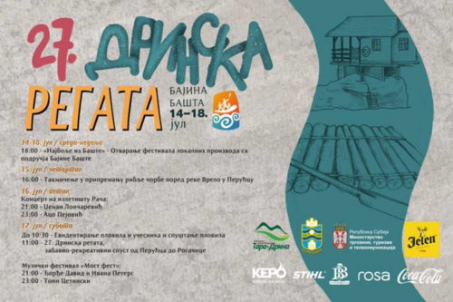Drinska regata avantura i zabava zagadivanja reke