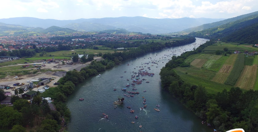 Drinska regata avantura zabava zagadivanja reke