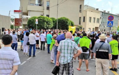 Loznica prostorni plan Rio Tinto gradani protestovali