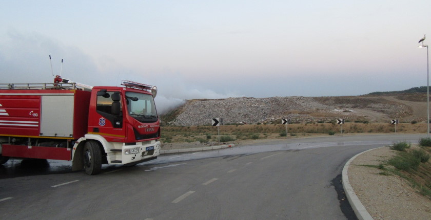 Pozar deponiji u Vinci nadleznosti