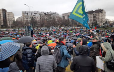 seos protest jagodina eko brigada necemo rudnik litijuma u pomoravlju