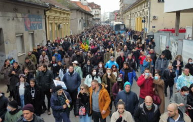 blokada puteva rio tinto litijum novi sad