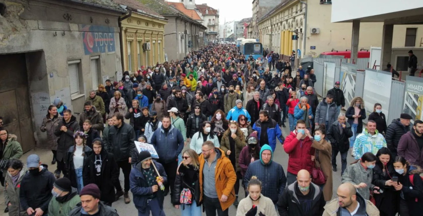 blokada puteva rio tinto litijum novi sad