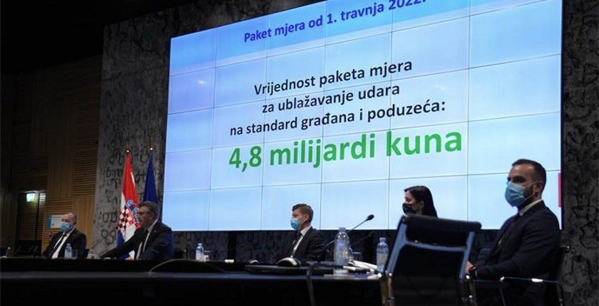 Hrvatska predstavila paket mera za ublazavanje rasta cena elektricne energije i gasa