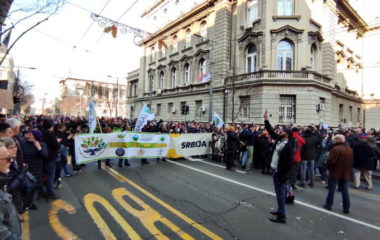 Kreni promeni SEOS veliki narodni miting 15 februara odbranu drzavnosti