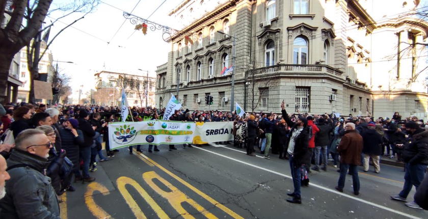 Kreni promeni SEOS veliki narodni miting 15 februara odbranu drzavnosti