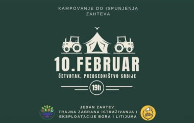 kampovanje Predsednistva zabrane istrazivanja rudarenja litijuma bora