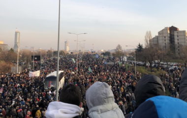 ujedinjenje kreni promeni seos protest predsednistvo