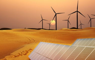 Kina pustinju Gobi dzinovsku elektranu solar vetar 450 gigavata