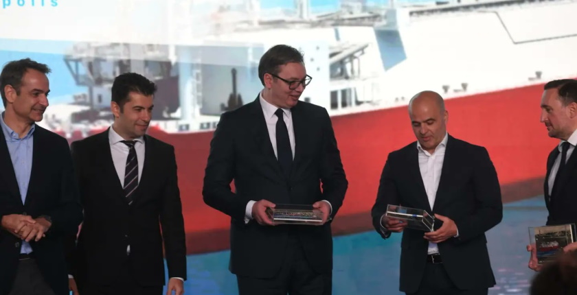 Alexandroupolis LNG pocetak radova premijeri predsednici