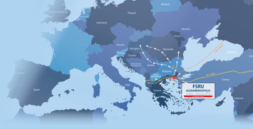 Alexandroupolis LNG pocetak radova