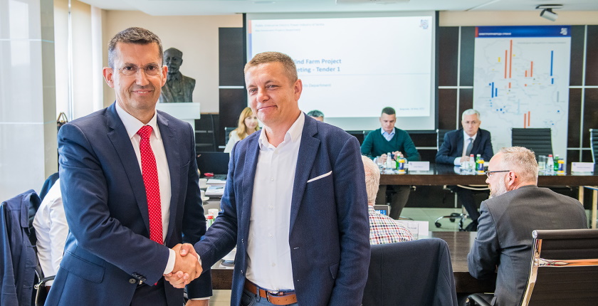 EPS zapoceo gradnju prvog vetroparka