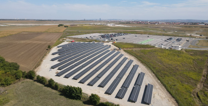 Vinci otvorio solarnu elektranu za snabdevanje Aerdoroma Nikola Tesla