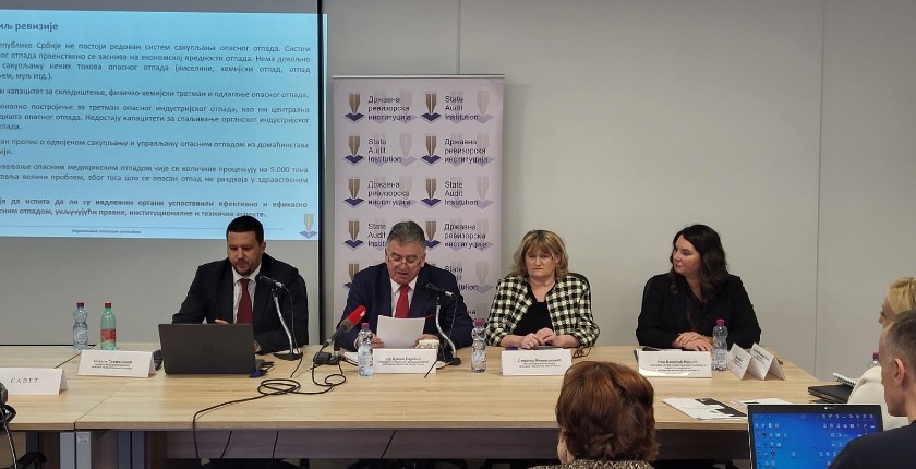 dri revizija upravljanje opasnim otpadom izvestaj