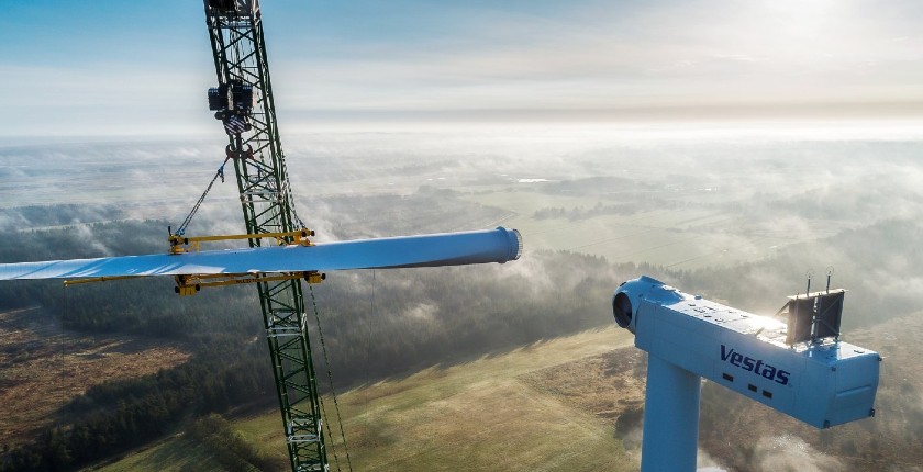 Vestas razvio tehnologiju za kružno recikliranje lopatica vetroturbina.
