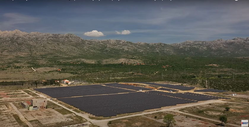Obrovac Obrovcu HEP najvecu solarnu elektranu u Hrvatskoj