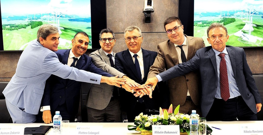 EPCG ugovor finansiranju vetroparka Gvozd