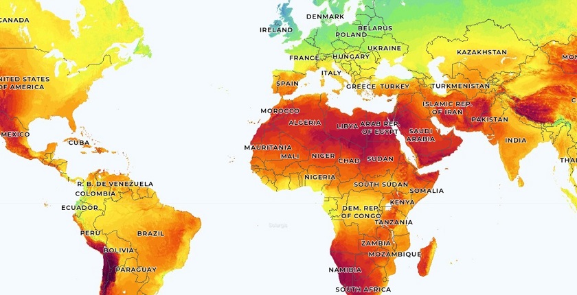solarni paneli velika britanija mapa