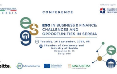 Konferencija o implemantaciji strategije ESG izveštavanja