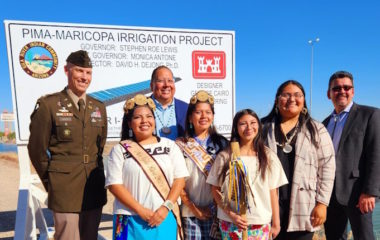 Solarni paneli iznad kanala za navodnjavanje, resenje Indijanske zajednice reke Hila