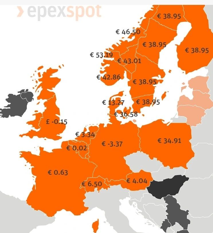 cene struje negativne bozic evropa te gacko