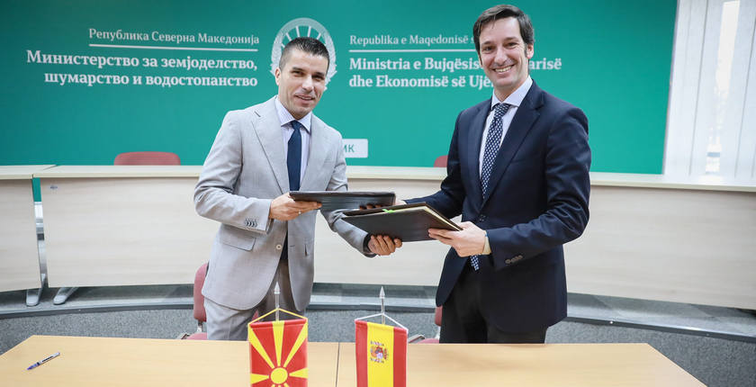 Severna Makedonija plutajuce solarne elektrane navodnjavanje ugovor nikolovski