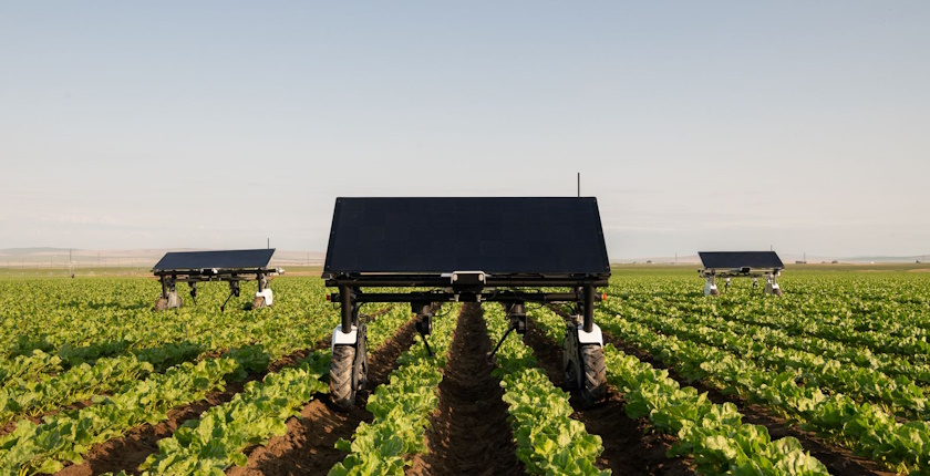 Robot za plevljenje korova koji pokrece solarna energija