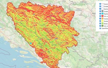 bih sumski pozari interaktivna mapa sa sume bez pozara